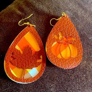 Maple Leaf and Fall Earrings